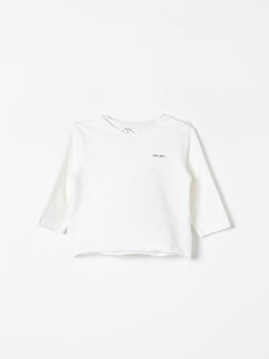 25FW [키즈] 테디 앤 미노우 티셔츠 I24SH013M7016 100 White