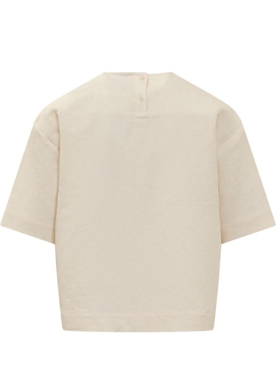  JW앤더슨 반팔 티셔츠 TP0326PG1483 046 Beige - JW ANDERSON