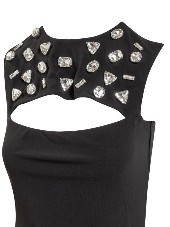  디스퀘어드2 숏 원피스 S75CV0573S22679 900 Black - DSQUARED2