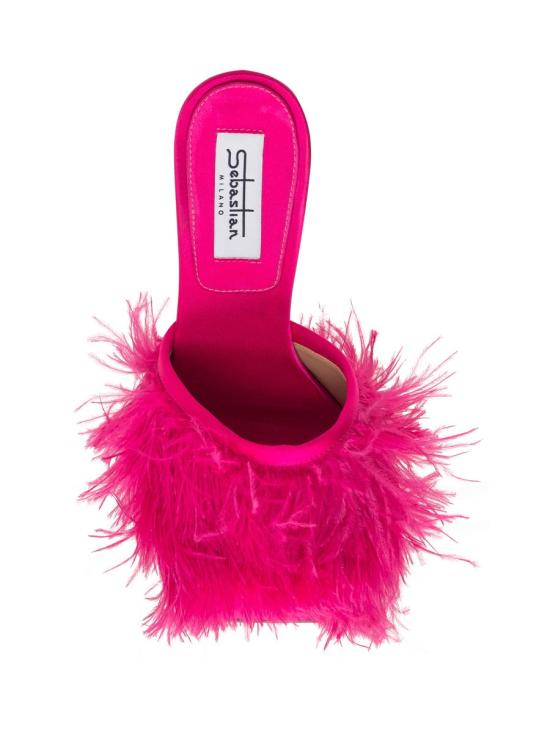  세바스챤 뮬/슬리퍼 SE1124 FUXIA PINK - SEBASTIAN