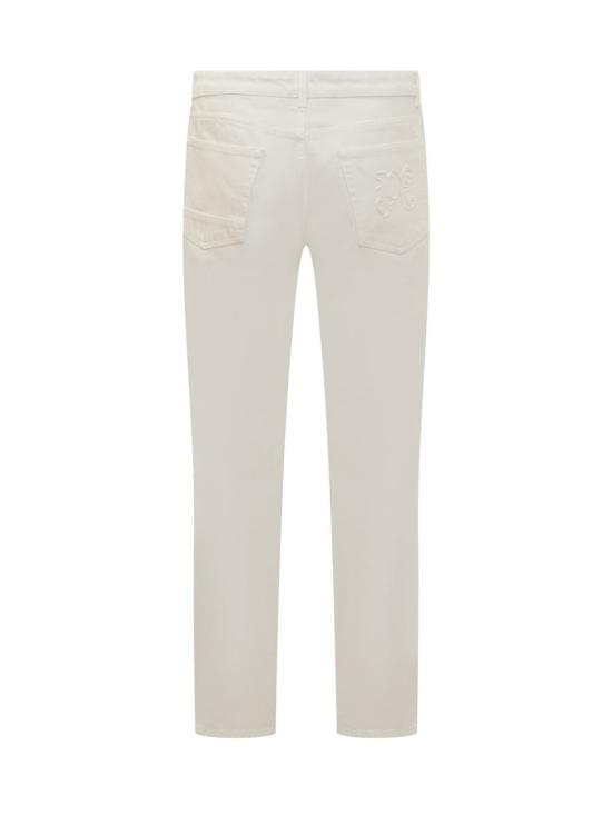  팜앤젤스 스트레이트 팬츠 PMYA039R24DEN002 0310 WHITE - PALM ANGELS