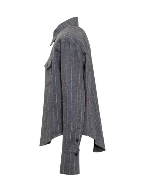  더 마네이 셔츠 W22TMCAMPOSHIRT GREY - THE MANNEI