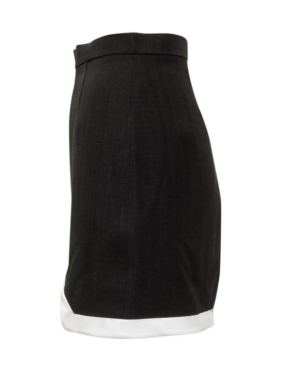  카사블랑카 스커트 WF22SK034 03 Black - CASABLANCA