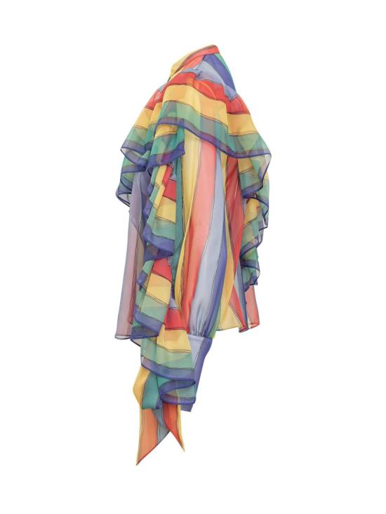  로샤스 블라우스 ROPW60067ARW130 407 MULTICOLOR - ROCHAS