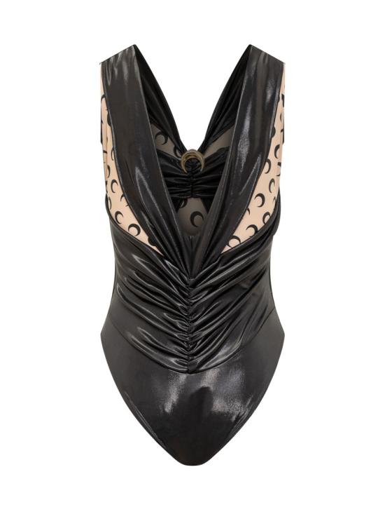  마린세르 바디수트 티셔츠 WTO393CJER0022 BK99 Black - MARINE SERRE