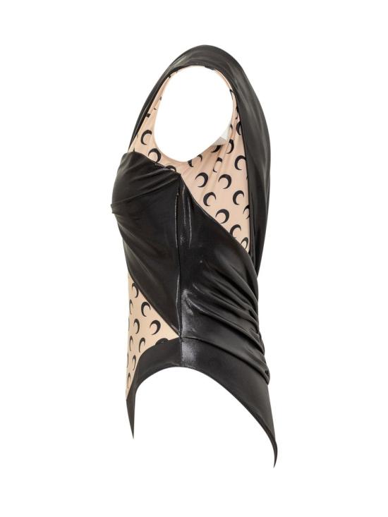  마린세르 바디수트 티셔츠 WTO393CJER0022 BK99 Black - MARINE SERRE