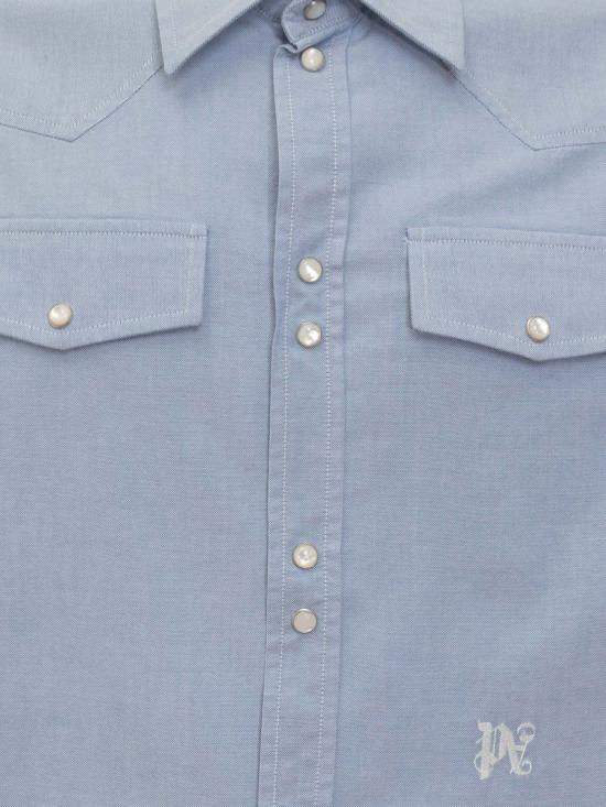  팜앤젤스 긴팔 셔츠 PMGE028R24FAB001 4003 BLUE - PALM ANGELS