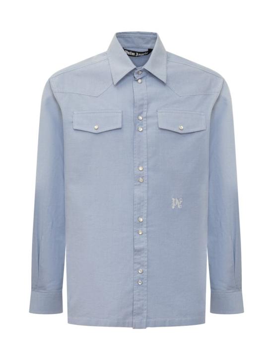  팜앤젤스 긴팔 셔츠 PMGE028R24FAB001 4003 BLUE
