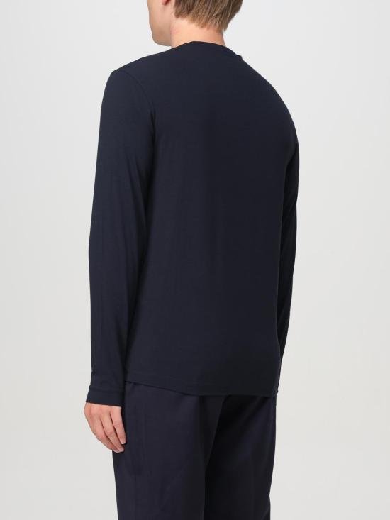 26SS 조르지오 아르마니 긴팔 티셔츠 3GST51SJP4Z UBSG Blue - GIORGIO ARMANI