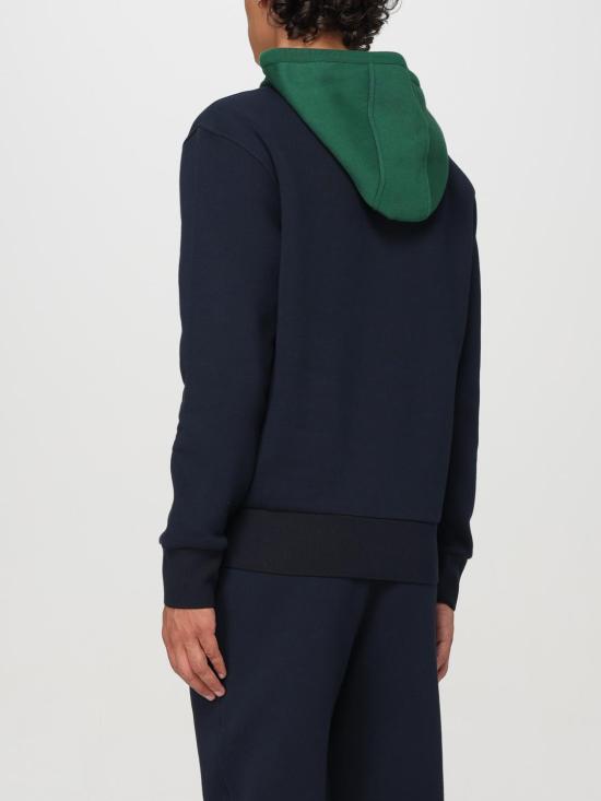 25FW 톰브라운 후드 티셔츠 MJT499AJ0154 415 Blue - THOM BROWNE