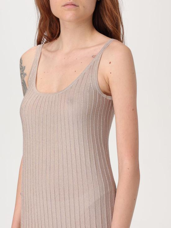  막스마라 롱 원피스 2411321014600 001 Beige - MAX MARA