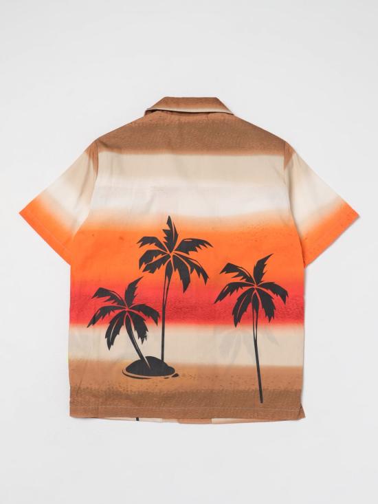  [키즈] 바로우 패턴 셔츠 S4BKJUSI008 092 Sand - BARROW