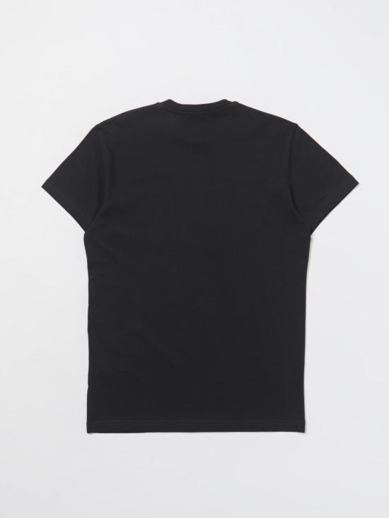 25FW [키즈] 디스퀘어드2 티셔츠 DQ2374D00MM DQ900 Black - DSQUARED2