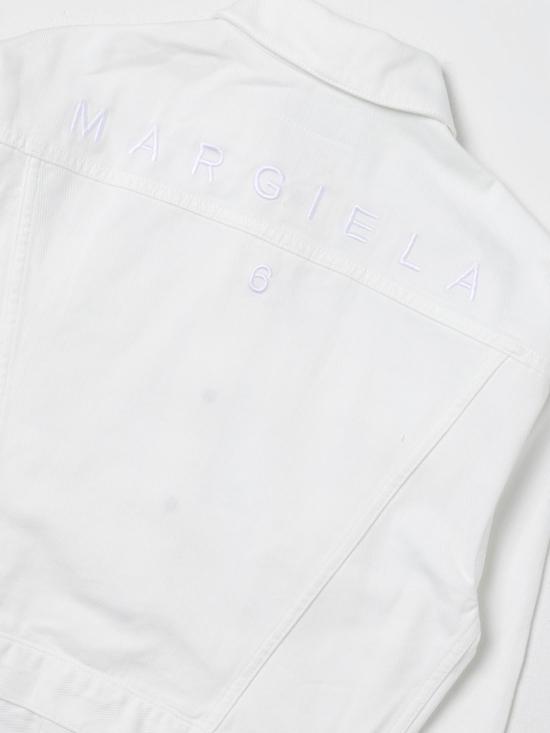  [키즈] MM6 메종마르지엘라 캐주얼 자켓 M60449MM015 M6101 Beige - MM6 MAISON MARGIELA