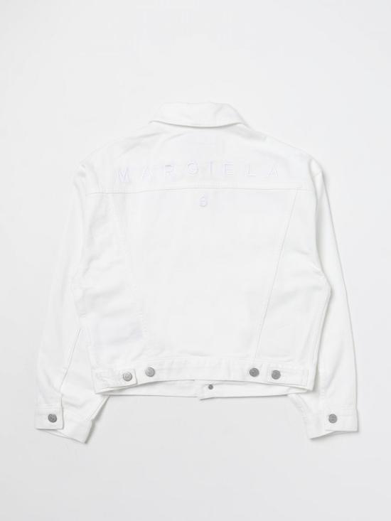  [키즈] MM6 메종마르지엘라 캐주얼 자켓 M60449MM015 M6101 Beige - MM6 MAISON MARGIELA