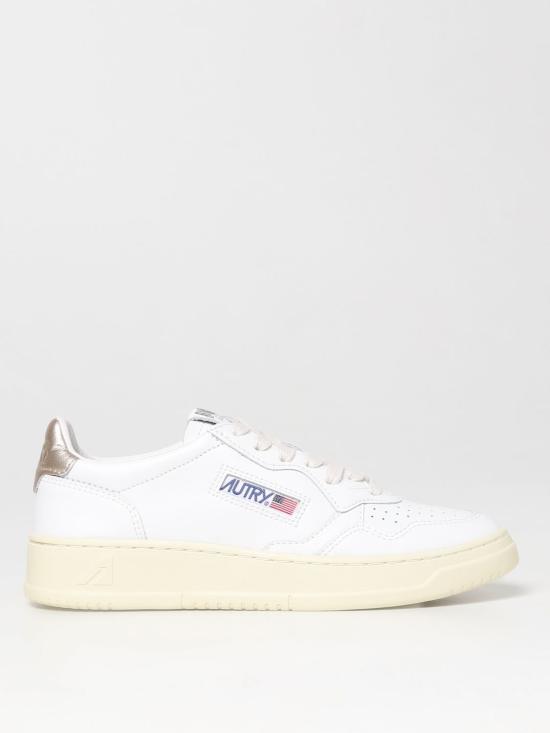 25FW 오트리 메달리스트 로우 스니커즈 AULWLL06 White