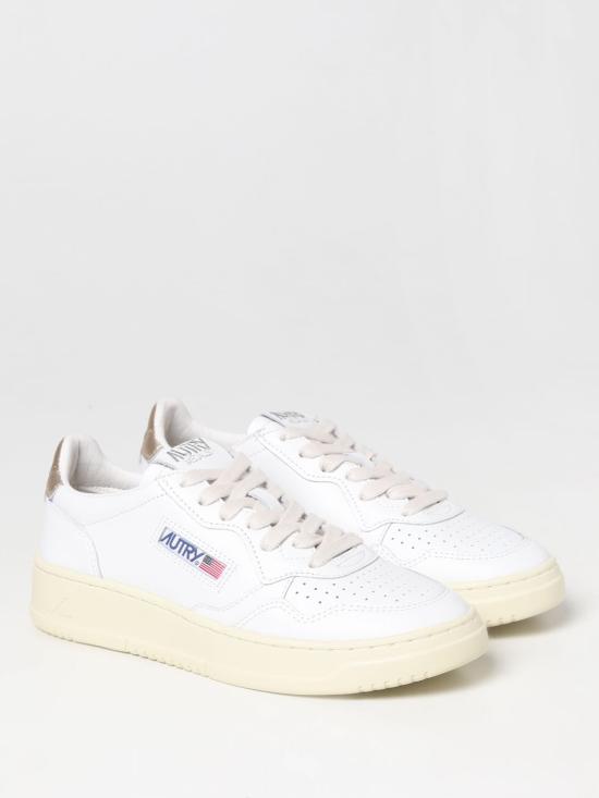 25FW 오트리 메달리스트 로우 스니커즈 AULWLL06 White - AUTRY