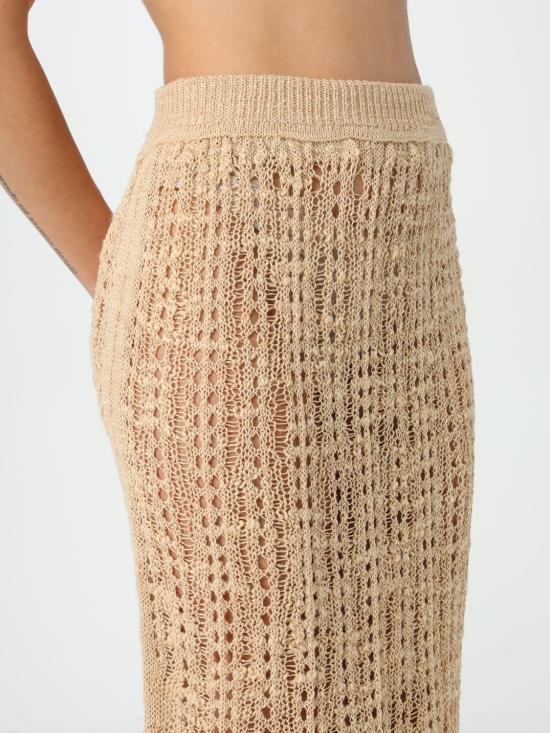  컬트 가이아 롱 스커트 CCSRYN DAWSONCHAMPAGNE Beige - CULT GAIA