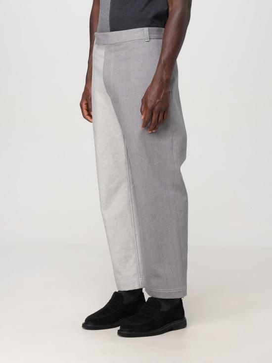 24FW 톰브라운 스트레이트 팬츠 MTU320C03028 035 Grey - THOM BROWNE