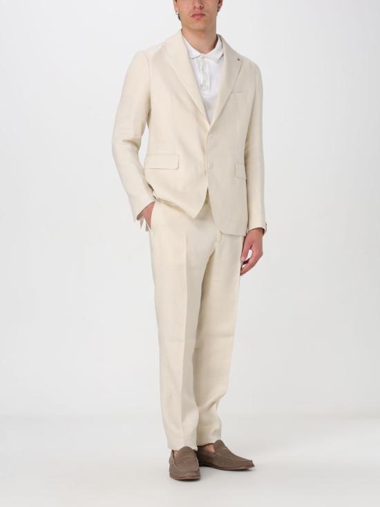  딸리아토레 수트 세트 2SMC22B01340021 EA839 Cream - TAGLIATORE