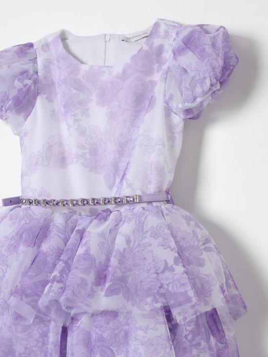 25FW [키즈] 모나리자 원피스 79C9133028 0165 Yellow Cream - MONNALISA