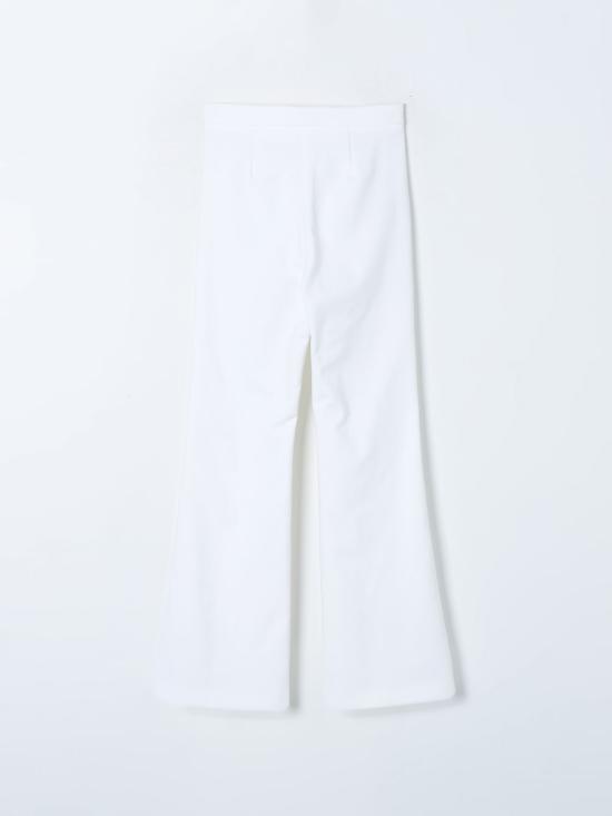 25FW [키즈] 엘리자베타프랜치 스트레이트 팬츠 EFPA2450TV665 0000 Yellow Cream - ELISABETTA FRANCHI