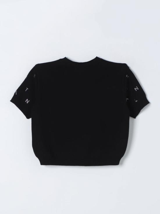 25FW [키즈] 엘리자베타프랜치 풀오버 EFMA135CFL191 D252 Black - ELISABETTA FRANCHI