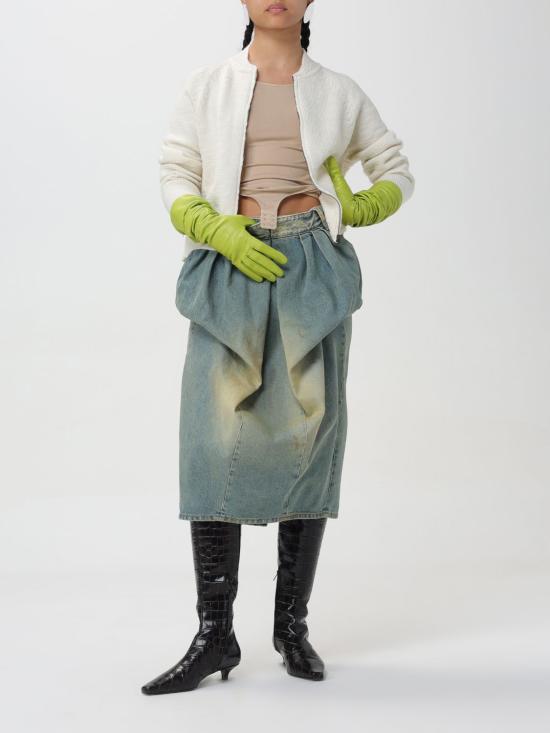  마르지엘라 가디건 S51HP0009S18397 102 White - MAISON MARGIELA