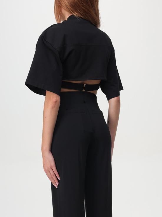 24FW 자크뮈스 반팔 티셔츠 241TO0762003 990 Black - JACQUEMUS