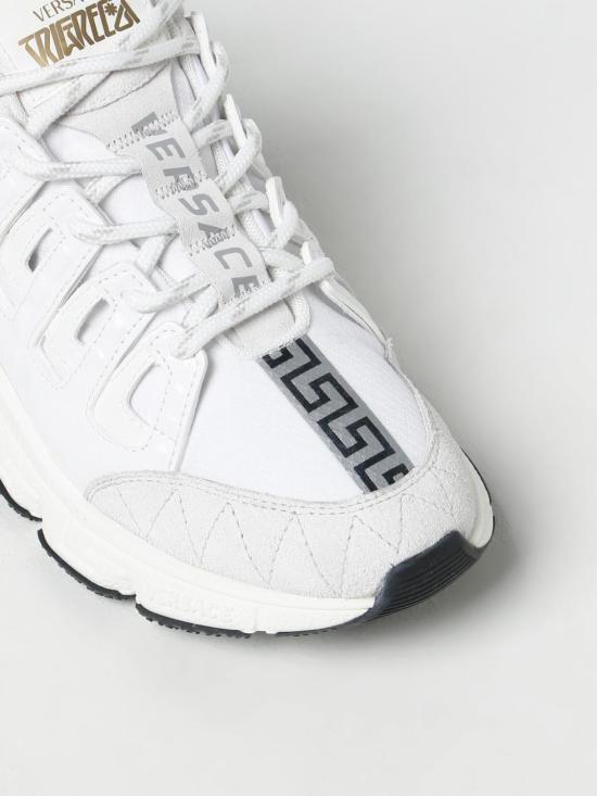 25FW [키즈] 베르사체 스니커즈 10074821A04980 2W110 White - VERSACE