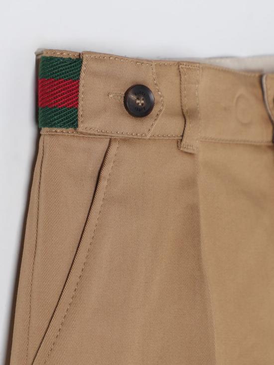 25FW [키즈] 구찌 쇼츠/버뮤다 770549XWA0I 9813 Beige - GUCCI