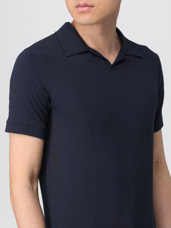 26SS 조르지오 아르마니 반팔 티셔츠 3GSF51SJP4Z UBSG Navy - GIORGIO ARMANI