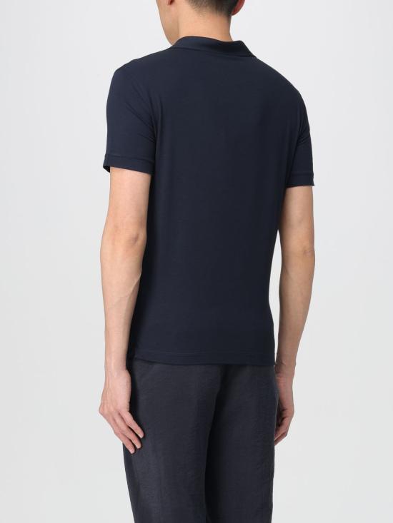 26SS 조르지오 아르마니 반팔 티셔츠 3GSF51SJP4Z UBSG Navy - GIORGIO ARMANI