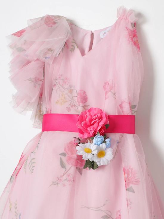 25FW [키즈] 모나리자 원피스 71C9013655 9084 Multicolor - MONNALISA