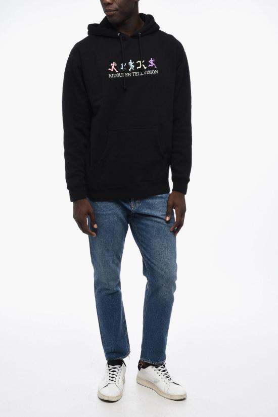  키드슈퍼 후드 티셔츠 AW23 HD 02 BLACK - KIDSUPER