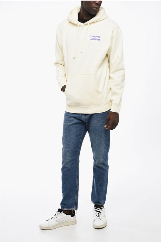  키드슈퍼 후드 티셔츠 AW23 HD 01 CREAM White - KIDSUPER