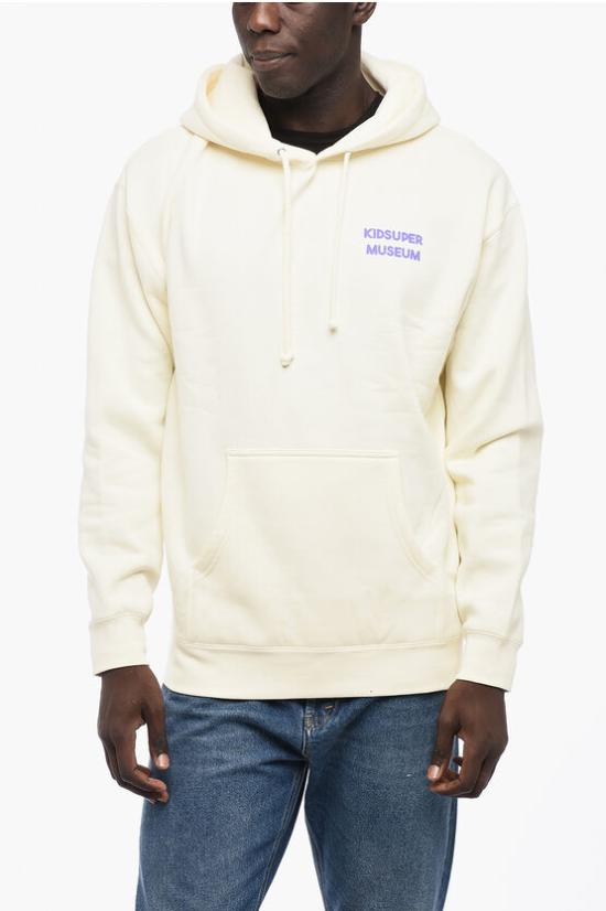  키드슈퍼 후드 티셔츠 AW23 HD 01 CREAM White