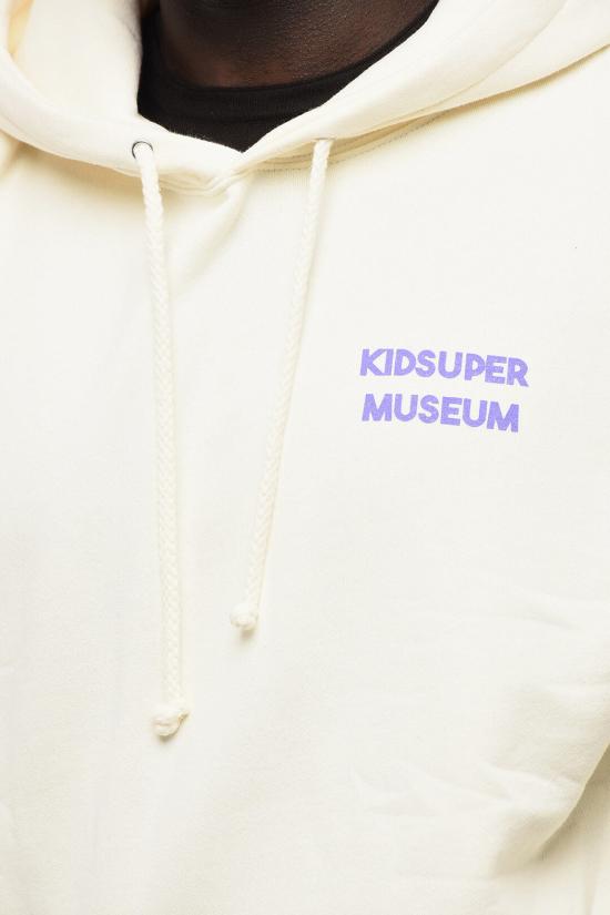  키드슈퍼 후드 티셔츠 AW23 HD 01 CREAM White - KIDSUPER