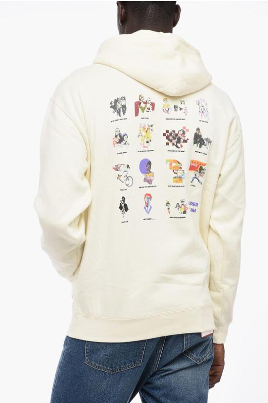  키드슈퍼 후드 티셔츠 AW23 HD 01 CREAM White - KIDSUPER