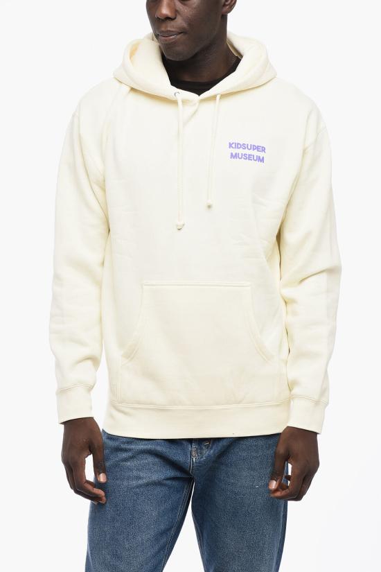  키드슈퍼 후드 티셔츠 AW23 HD 01 CREAM White