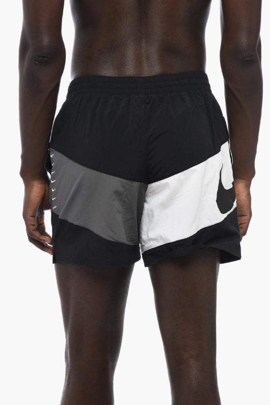  나이키 스윔팬츠 NESSE508 001 Grigio Bianco e Nero - NIKE