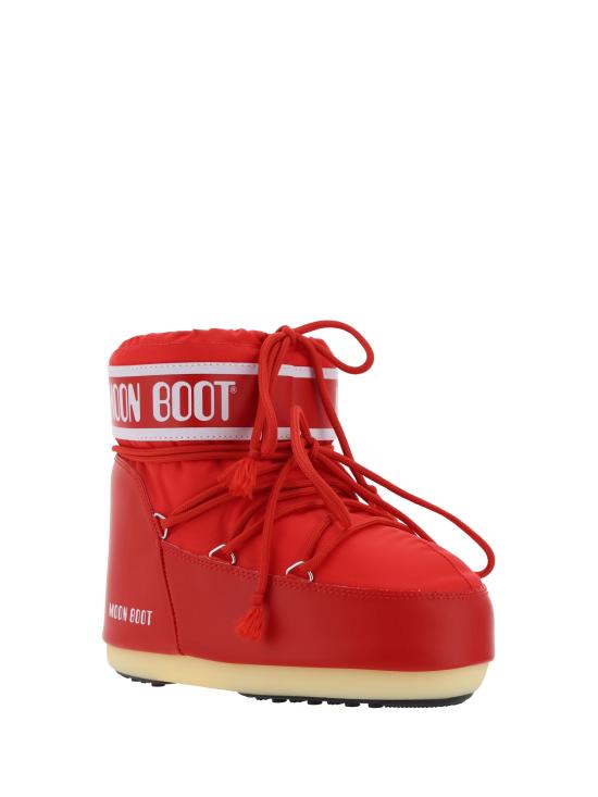 26FW 문부츠 아이콘 나일론 로우 부츠 80D1409340 D001 RED - MOON BOOT