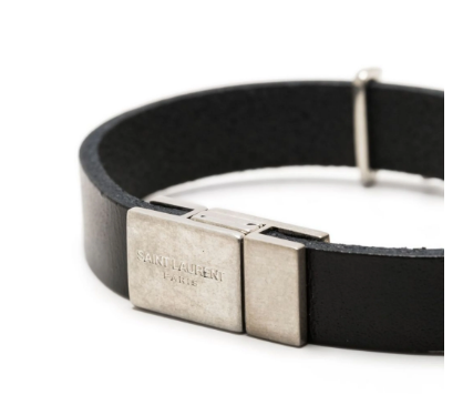  생로랑 팔찌 708815 0IH0E1000 Black - SAINT LAURENT