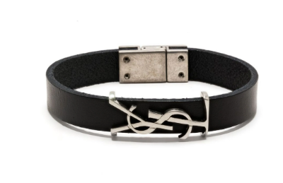  생로랑 팔찌 708815 0IH0E1000 Black - SAINT LAURENT