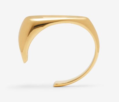 24FW 알렉산더 맥퀸 팔찌 798910 J160T0448 Golden - ALEXANDER MCQUEEN