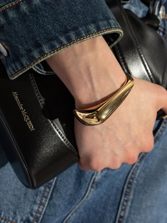 24FW 알렉산더 맥퀸 팔찌 798910 J160T0448 Golden - ALEXANDER MCQUEEN