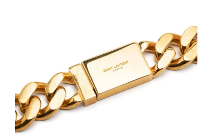 24FW 생로랑 목걸이/팬던트 691200 Y15008035 Or pale or laiton - SAINT LAURENT