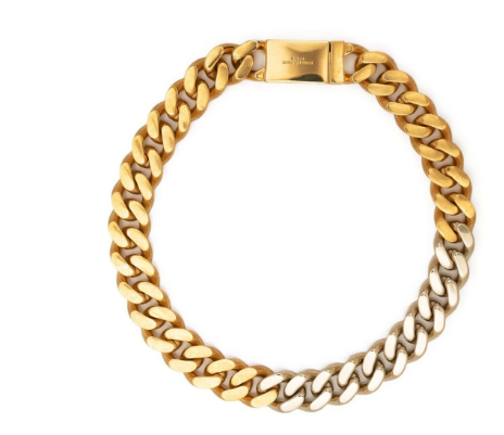 24FW 생로랑 목걸이/팬던트 691200 Y15008035 Or pale or laiton - SAINT LAURENT