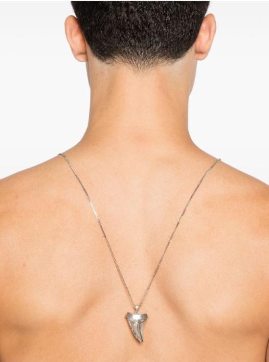 24FW 생로랑 네크리스 801256 Y15008126 Palladium - SAINT LAURENT