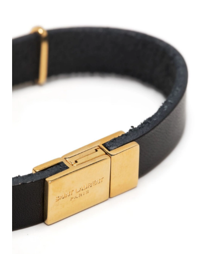 24FW 생로랑 팔찌 708815 0IH0J1000 Black - SAINT LAURENT